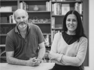 Yannick Zeegers and Celeste Finez, directors of Ecospace Belgium